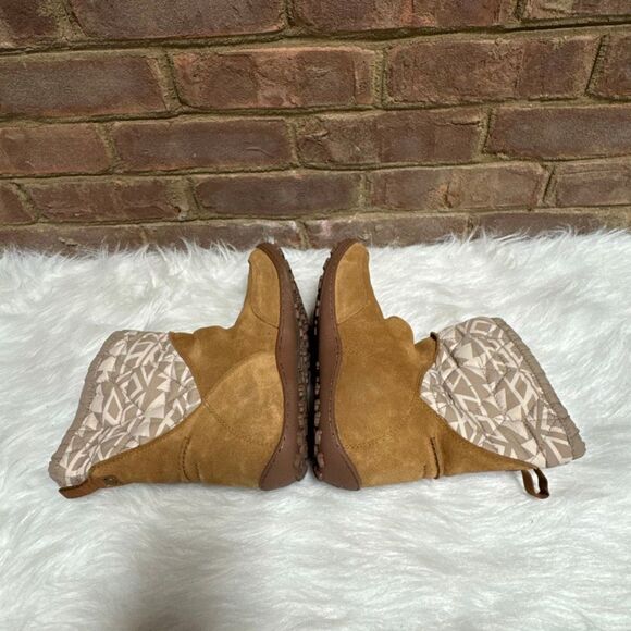 Columbia Women’s Minx Tan Pull On Omni-Heat Print Boot Size 9 - Picture 6 of 9